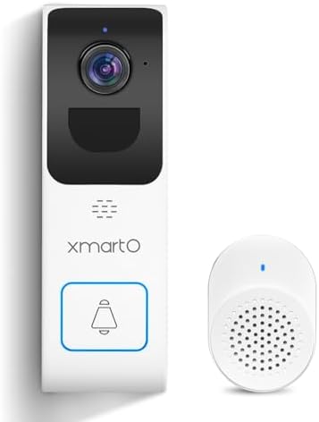 xmartO 2.4G/5G Dual Band Smart Video Doorbell Camera
