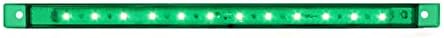 GG Grand General 75963 Green/Green Light Bar (10-1/8" Ultra Thin 12 LED Interior)