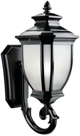 Kichler Salisbury Outdoor Wall Light, Black