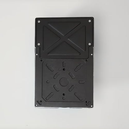 CINOTON 26W LED Wall Pack Light with Dusk to Dawn Sensor, 3CCT Black 2Pack