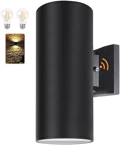 Dusk to Dawn Outdoor Wall Light, Waterproof Exterior Lighting