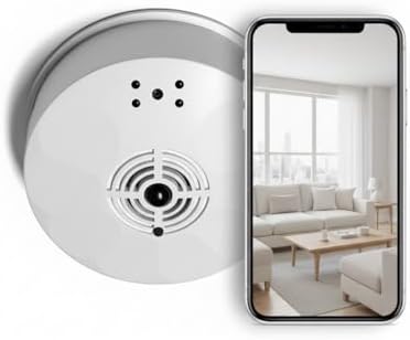 ULar 1080P HD Smoker Detector Camera with WiFi6 Remote View