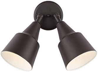 Generation Lighting 2-Light Adjustable Flood Light in Antique Bronze