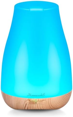Homeweeks Essential Oil Diffuser for Room 100 ML 1 Pack