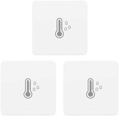 THIRDREALITY Zigbee Temperature and Humidity Sensor Lite 3Pack,Smart Thermometer and Hygrometer, Compatible with Echo Devices with Zigbee Hub Built-in,Home Assistant, SmartThings, Homey,Hubitat
