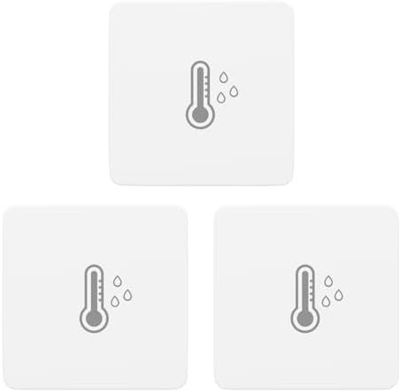 THIRDREALITY Zigbee Temperature and Humidity Sensor Lite 3Pack,Smart Thermometer and Hygrometer, Compatible with Echo Devices with Zigbee Hub Built-in,Home Assistant, SmartThings, Homey,Hubitat
