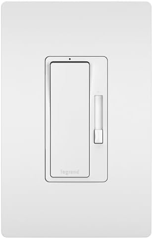 Legrand Radiant 0-10V LED Dimmer Light Switch, White, 1-Pack
