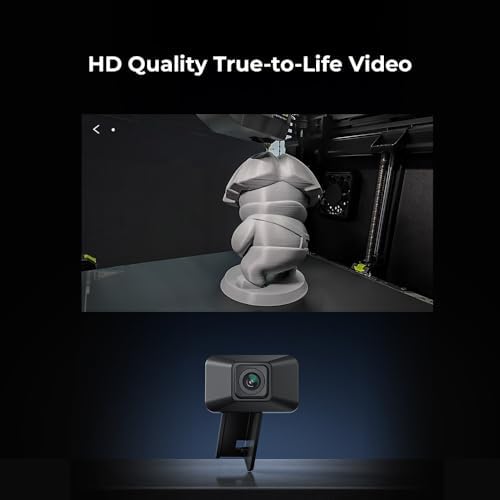 Creality K1 AI Camera 3D Printer Camera, Time Lapse Filming, AI Detection, HD Quality, Monitoring 3D Printing for Creality K1 MAX/SE / K1C