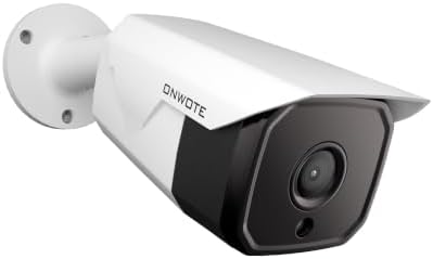 ONWOTE 6MP PoE IP Security Bullet Camera, Capture Video Audio, IR Night