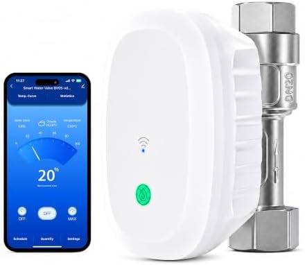 DN20 Smart Water Valve 3/4 Inch Smart Water Shutoff Valve Management System