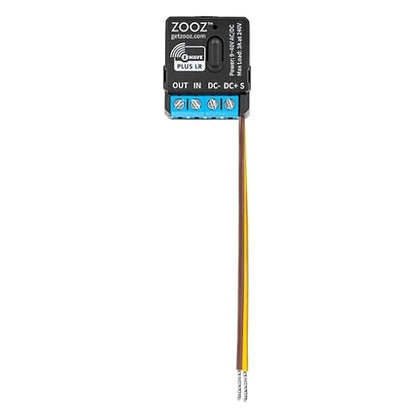 Zooz Z-Wave Long Range Low Voltage XS Relay ZEN58 800LR | Z-Wave Hub Required (Sold Separately)