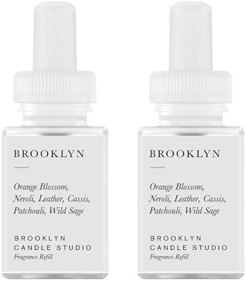 Pura x Brooklyn Candle Home Diffuser Refill, 2 Pack, Brooklyn