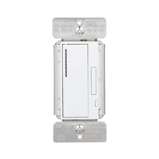 Eaton Z-Wave Plus dimmer Sitch, White, Single Pole, 120 VAC, 300W Dimmable LED/CFL, 600W incancdescent, Halogen,
