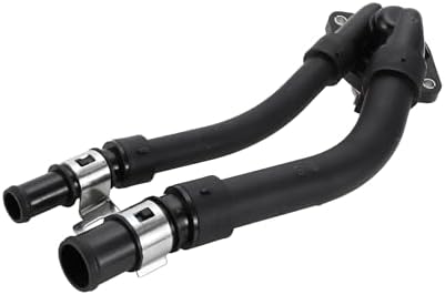 Car Thermostat No.1322000015 Engine Coolant Thermostat Housing Assembly for Mercedes Benz for Smart Fortwo 2008-2015 Plastic Black Durable Benefit