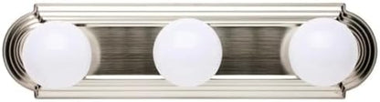 Nuvo 60/296 Three Light Vanity Strip, Polished Chrome, 18-Inch