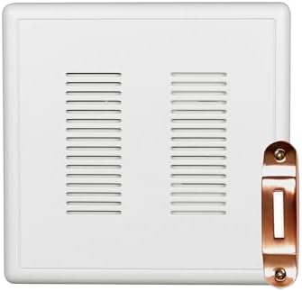 PrimeChime Plus 2 Electric Doorbell Kit - Doorbells for Home - Includes Selectable Ring Chimes - Deco Button, Copper - NICOR Lighting