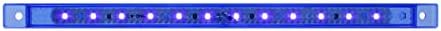 GG Grand General 75962 Blue/Blue Light Bar (10-1/8" Ultra Thin 12 LED Interior)