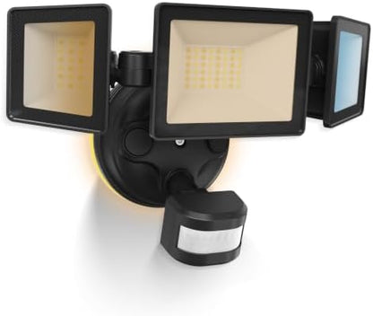 ALUSSO Motion Sensor Outdoor Lights , 40W 4500LM Flood Lights Outdoor 120V