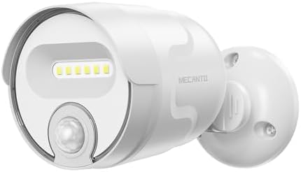 USB Rechargeable Motion Sensor Light Outdoor, 4000mAh Built-in Battery 600 Lumen Spotlight, IP65 Waterproof Cordless Wall Light for Porch Garage House
