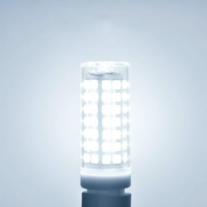 10-Pack G9 LED Bulbs 6000K Daylight, 6W 60W Equivalent, 600LM Warm White T4 Crystal Chandelier Lights, G9 Bi-Pin Ceramic Base, Non-Dimmable