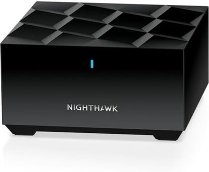 NETGEAR Nighthawk Advanced Whole Home Mesh WiFi 6 System (MK63S) with Free Armor Security – AX1800 Router with 2 Satellite Extenders, Coverage up to 4,500 sq. ft. and 25+ Devices