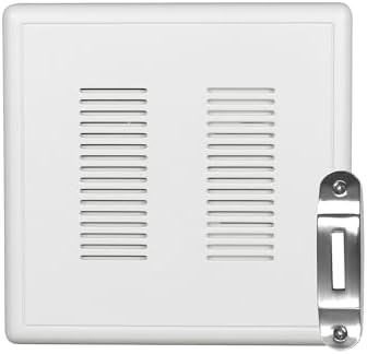 PrimeChime Plus 2 Electric Doorbell Kit - Doorbells for Home - Includes Selectable Ring Chimes - Deco Button, Nickel - NICOR Lighting