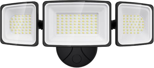 Onforu 150W LED Security Light, 15000LM Outdoor Flood Light Switch Controlled, IP65 Waterproof LED Exterior Floodlight, 6500K White Wall Mount Security Lighting for Entryway, Garage, Yard, Eave