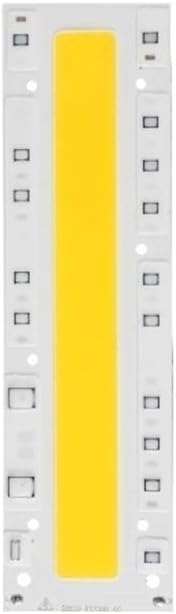 Fengyan Home Bulbs, Pack of 6, LED COB Chip Lamp AC110V Smart IC No Need Driver Led Floodlight 10W/20W/30W/50W/70W/100W/150W DIY Chip Lighting(Warm White,Long chip 150W)