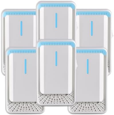 2026 New Plug in Air Purifiers Air Ionizers for Dust Mites, Odor Eliminator for Home with Negative Ion Generator, Quiet Portable Air Freshener Plug In for Bedroom,Office,Kitchen,Smoke,Dust (6)
