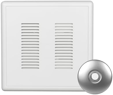 PrimeChime Plus 2 Electric Doorbell Kit - Doorbells for Home - Includes Selectable Ring Chimes - Stucco Button, Nickel - NICOR Lighting