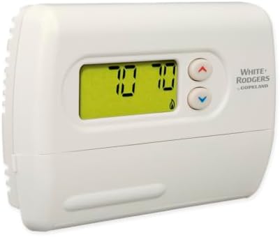 White-Rodgers 80 Series Classic, Non-Programmable, Single Stage (1H/1C) Thermostat, 1F86-344