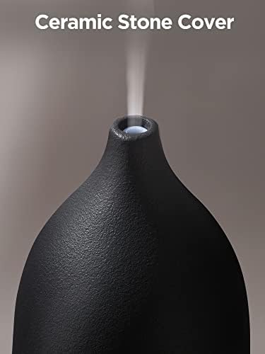 InnoGear 150ml Ceramic Essential Oil Diffuser, Diffusers for Home, Black