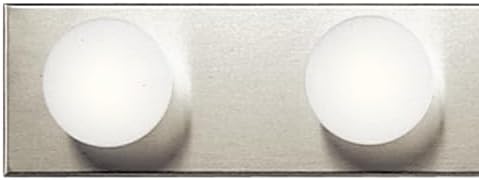 Kichler 8-Light Bathroom Vanity Light, Brushed Nickel