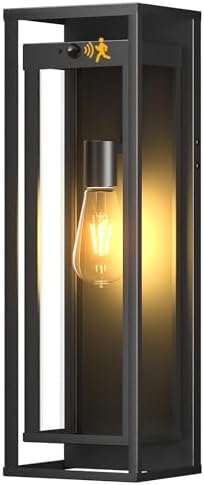 20in Motion Sensor Outdoor Lighting Dusk to Dawn Extra Large Wall Sconce