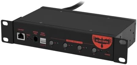 Monoprice Blackbird Pro 4-Outlet Smart PDU, IP-Based Remote Power Management Solution, Power Up, Power Down or Reboot Your Remote Equipment from Anywhere Over TCP/IP
