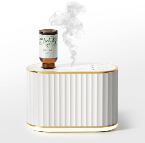 Waterless Essential Oil Diffuser for Room, Cordless Scent Diffuser