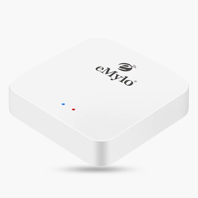 eMylo 5.0 Bluetooth&3.0 ZigBee Gateway 3 In 1 Wireless Remote Control Gateway Smart Bluetooth ZigBee WiFi Hub for Home Automation Compatiable with Alexa, Google Home work with Smart Life/Tuya App