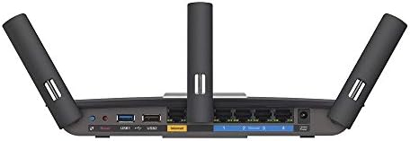 Linksys AC1900 Wi-Fi Wireless Dual-Band+ Router with Gigabit & USB 3.0 Ports, Smart Wi-Fi App Enabled to Control Your Network from Anywhere (EA6900)