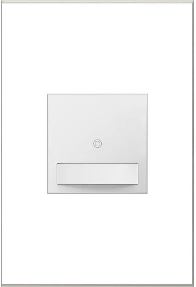 Legrand (ASVS12W4) Adorne SensaSwitch, Manual-On/Auto-Off