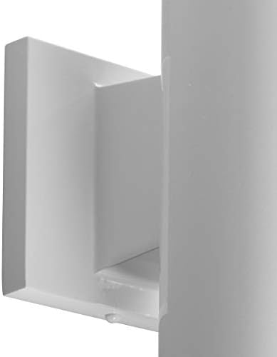 Progress Lighting Cylinder Outdoor Wall Light, White