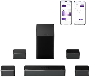 ULTIMEA 7.1 Surround Sound System with Dolby Atmos, Center-Channel Speakers