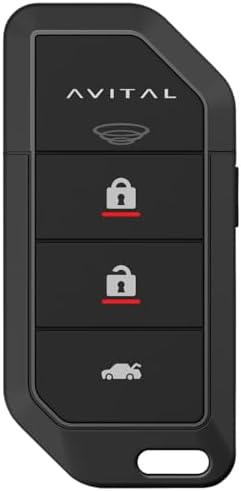 Avital 3308L 2-Way LCD Vehicle Security System with 2 Remotes (Compatible with Directed by VOXX SmartStart-Pro)