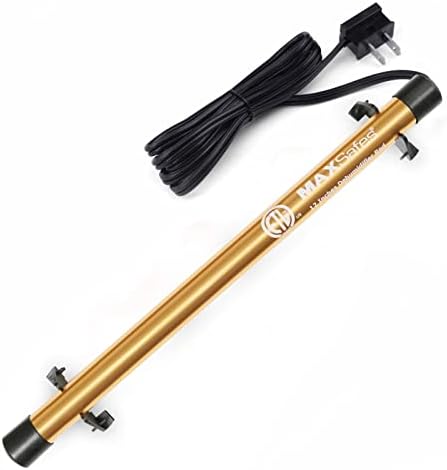 MAXSafes Gun Safe Dehumidifier Rod High Power - Much warmer (up to 150°F) to better Protect Your Valuables from Moisture and Corrosion, ETL Approved, 12in
