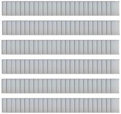 Visionis FPC-5271 Contactless RFID Proximity Smart Entry Card 125kHz TK4100 26 Bit 1.84mm Thick for Door Access Control System Pack of 150
