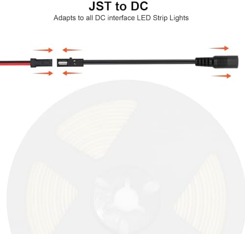 VST 16.4ft COB LED Strip Lights Natural White 4000K, 24V Dimmable LED Tape Light, 48w, 2640 LEDs, Ra 93+, IP30, Lighting for Kitchen, Cabinets, UL Listed (Power Source Not Included)