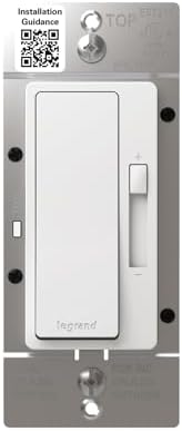 Legrand Radiant 150W LED Dimmer Light Switch 3-Way Rocker White 1 Pack