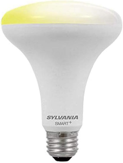 Sylvania Smart BR30 Soft White 8.5W LED Light Bulb for Apple HomeKit and Siri Voice Control, Dimmable, No Hub Required - 1 Pack (74987)