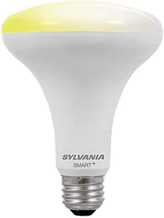 Sylvania Smart BR30 Soft White 8.5W LED Light Bulb for Apple HomeKit and Siri Voice Control, Dimmable, No Hub Required - 1 Pack (74987)