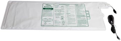 Smart Caregiver & Liberty Bed Alarm Monitor for Fall Prevention - with Wander Prevention Cord and Two Recordable Voice Prompts (Bed Pad - 10x30 inches)