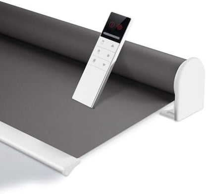 ZSHINE Motorized Blackout Roller Shades Remote Control Rechargeable(82010l)